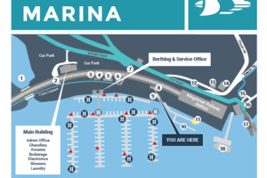 Darthaven Marina Site Map